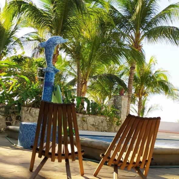 Casa Palma Beach House Brisas de Zicatela 外观 照片